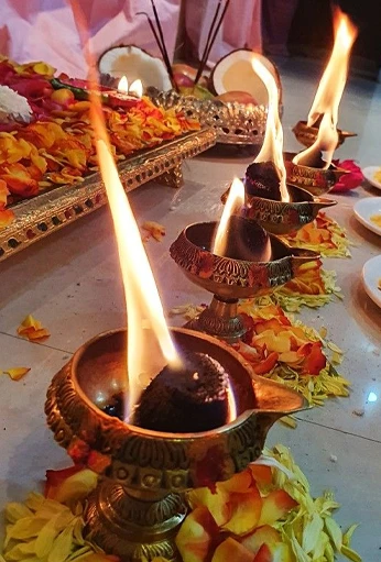 Complete Naamkaran puja samagri kit for Samsarika Nama naming ritual