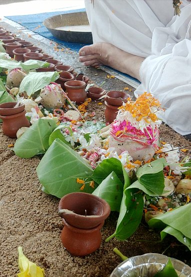 Naimittika Shraddha death anniversary puja with pind daan samagri