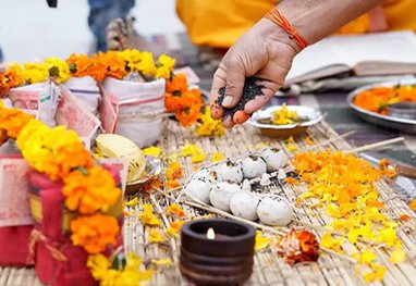 Vriddhi Shraddha nandi shraddha puja for auspicious occasions
