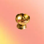 Small Brass Ghee Pradip Set