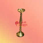 Small Brass Pradip Stand Set With Diya